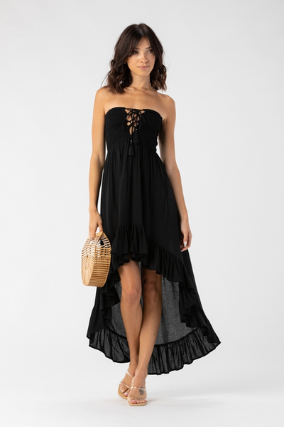 Women's Aila Maxi Dress in Black