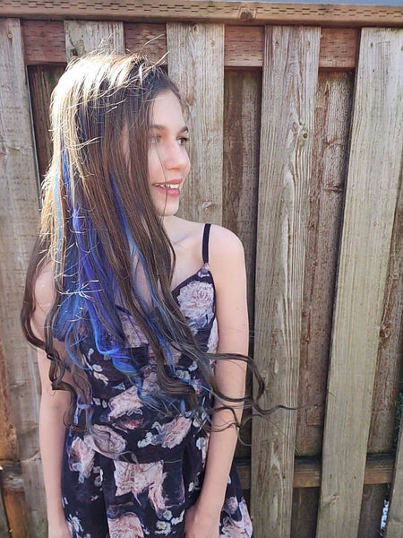 The Kara Black Floral Mini Dress for Girls, Tweens & Teens