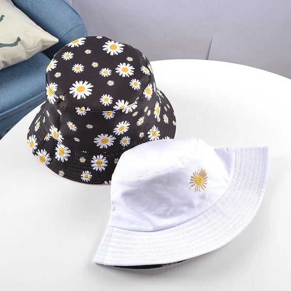 Daisy Reversible Bucket Hat for Girls & Women