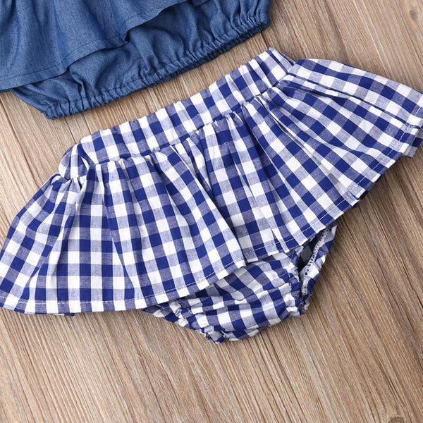 The Harper Gingham Set