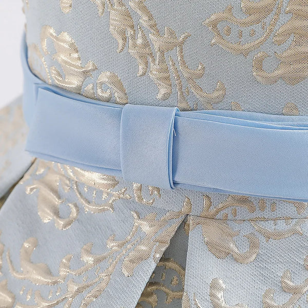 The Kyler Brocade Tulle Party Dress