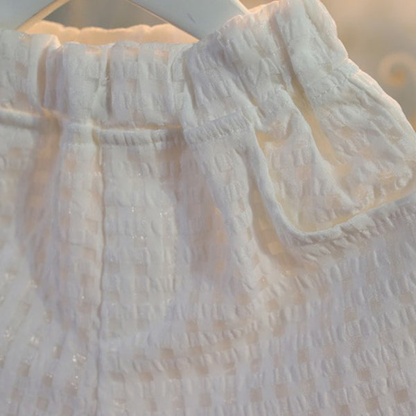 The Dorinda Dressy Linen Peplum Outfit