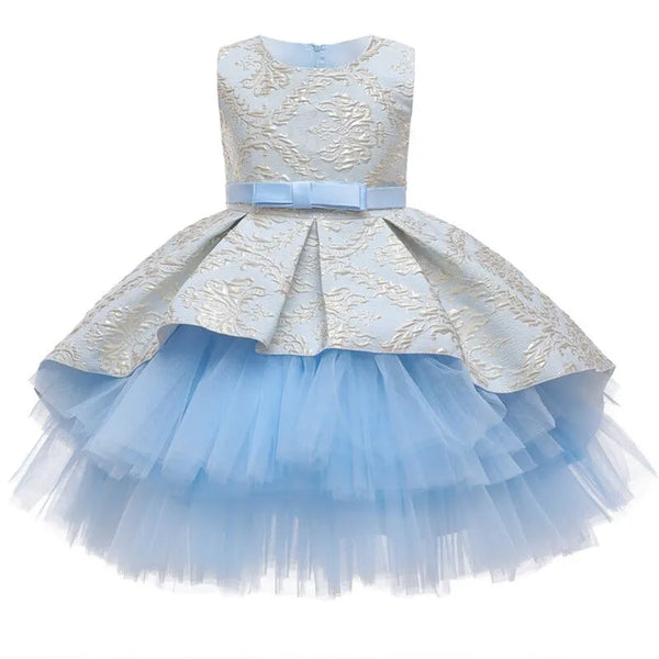 The Kyler Brocade Tulle Party Dress
