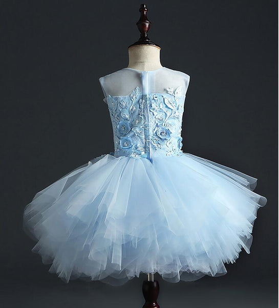 The Bella Blue Butterfly Dress