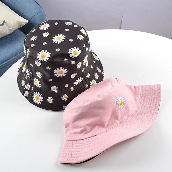 Daisy Reversible Bucket Hat for Girls & Women