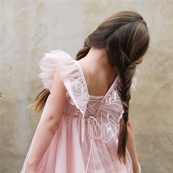The Girls' Whimsical Mariposa Dress