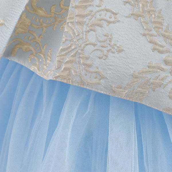 The Kyler Brocade Tulle Party Dress