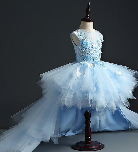 The Bella Blue Butterfly Dress
