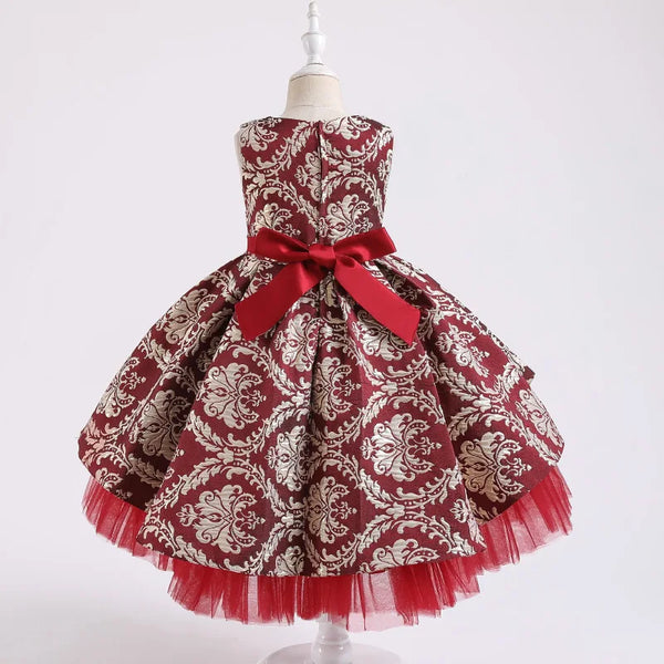 The Kyler Brocade Tulle Party Dress