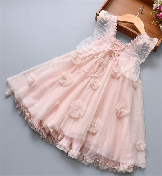 The Girls' Whimsical Mariposa Dress