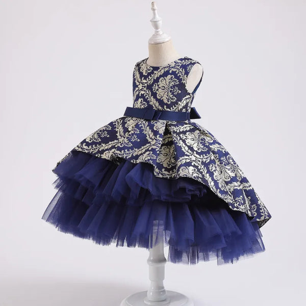 The Kyler Brocade Tulle Party Dress