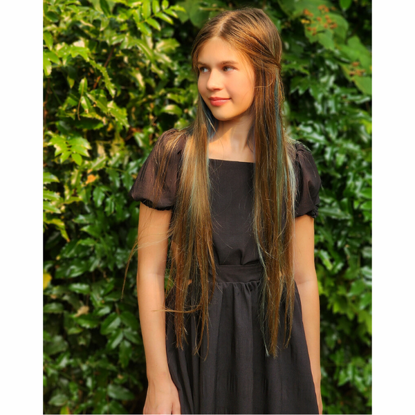The Avren Cut-Out Dress in Black