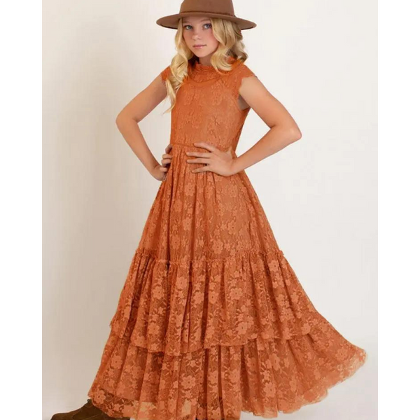 The Maggie Lace Sleeveless Maxi Dress