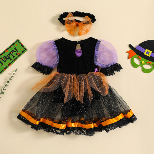 Sparkly Witch Costume for Baby Girls