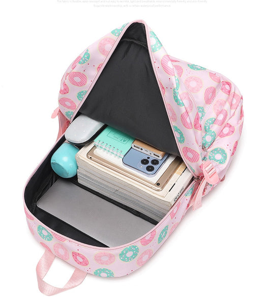 Girls' Yummy Donuts Backpack Set