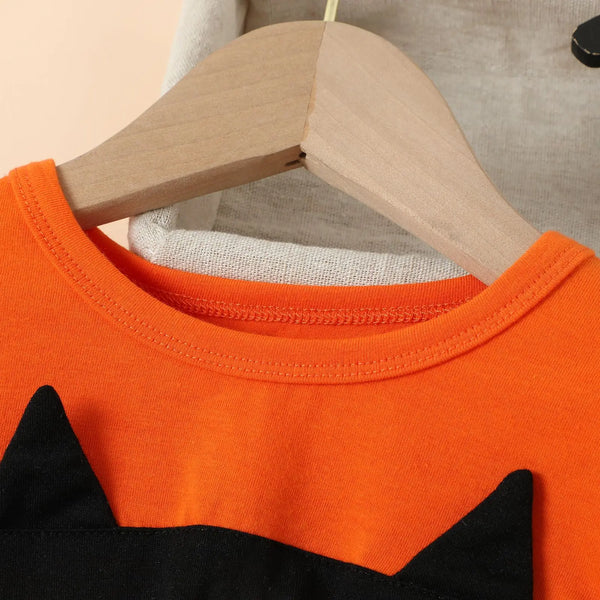 Cat Eyes Twirl Dress for Little Girls