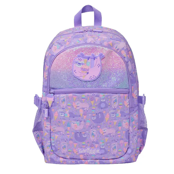 Smiggle® Slothing Around Sparkly Large Capacity Backpack & Accessories