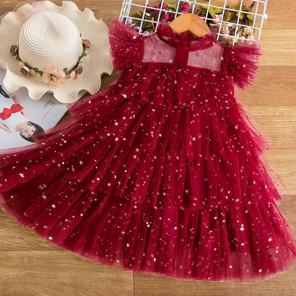 The Kayla Starry Night Party Dress