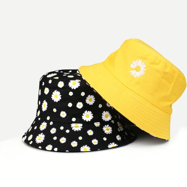 Daisy Reversible Bucket Hat for Girls & Women