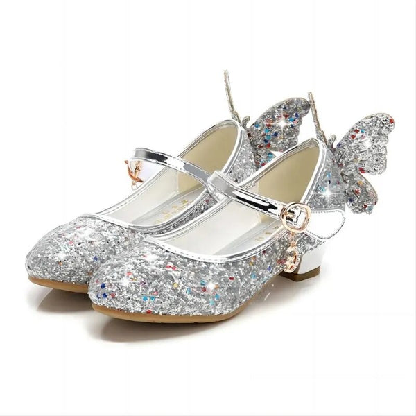 The Sparkly Butterfly Back Dress Shoes