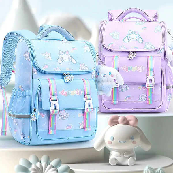 Over the Rainbow Cinnamoroll™ Extra Large Capacity Backpack with Bonus Cinnamoroll™ Stuffy