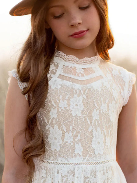 The Maggie Lace Sleeveless Maxi Dress