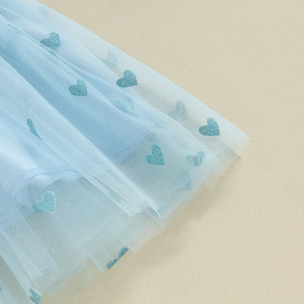 Baby Butterfly Wings Mini Hearts Dress for Baby & Little Girls