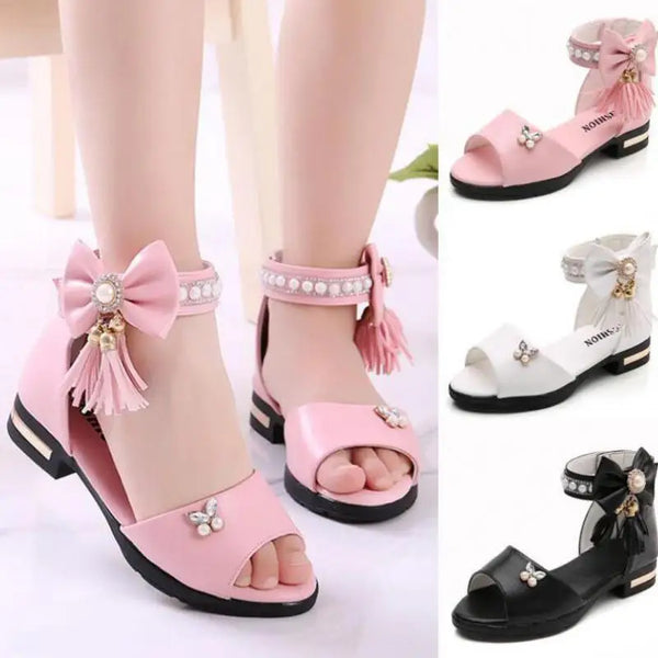 The Beautiful Bow Fancy Sandals for Girls