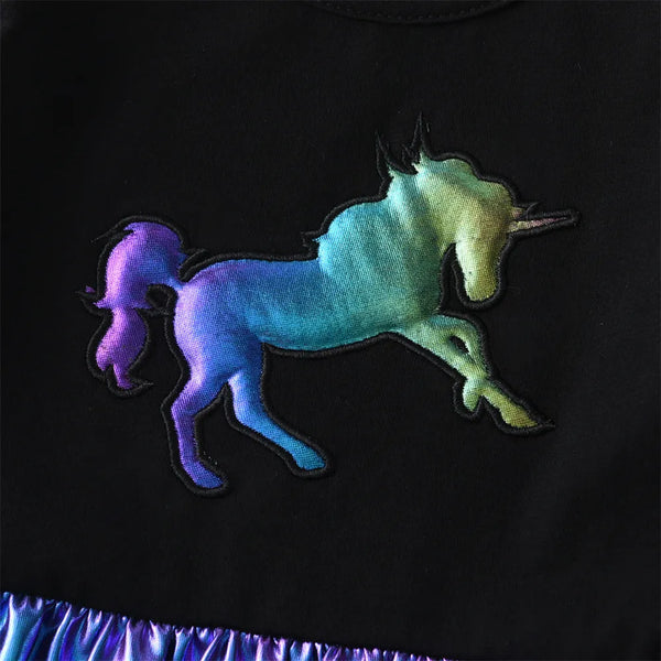The Iridescent Unicorn Stripe Dress