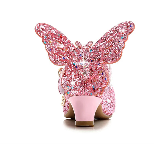 The Sparkly Butterfly Back Dress Shoes