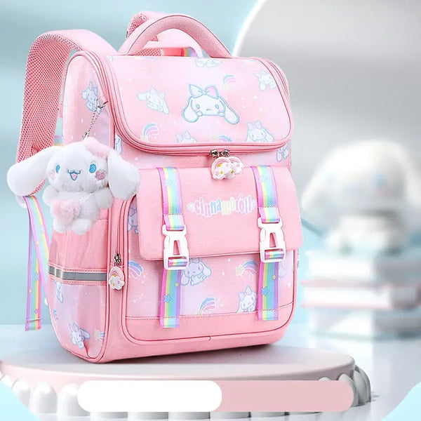 Over the Rainbow Cinnamoroll™ Extra Large Capacity Backpack with Bonus Cinnamoroll™ Stuffy