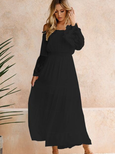 The Ruth Long Lace Maxi Dress for Tween Girls