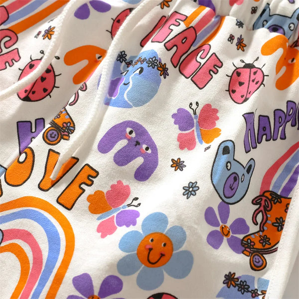 Groovy Babe Lounge & Pj Set for Little Girls