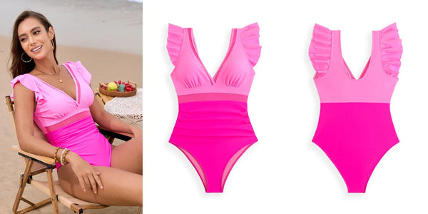 Devin Flutter Sleeve One Piece for Women & Teens