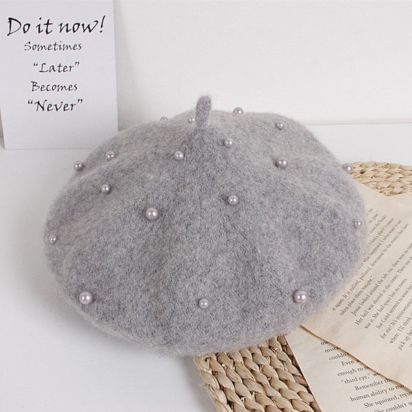 Pearl Beret for Little Girls