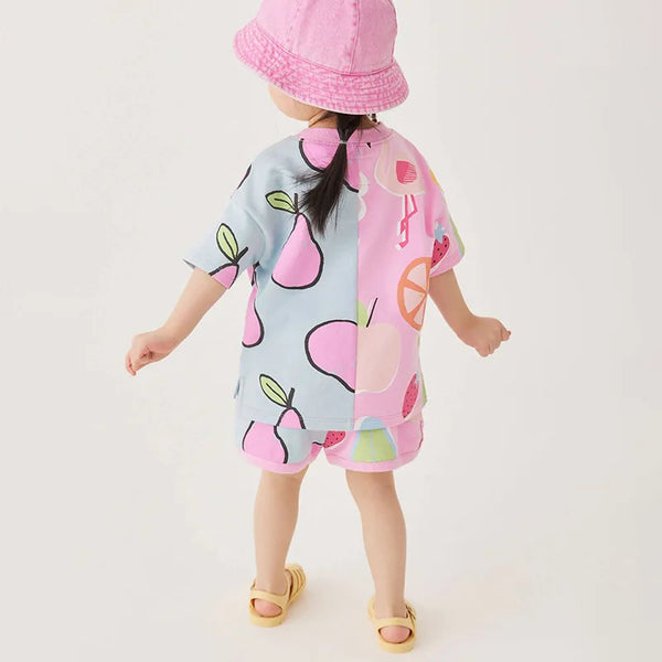 Cute Fruit Lounge & PJ Set for Little Girls