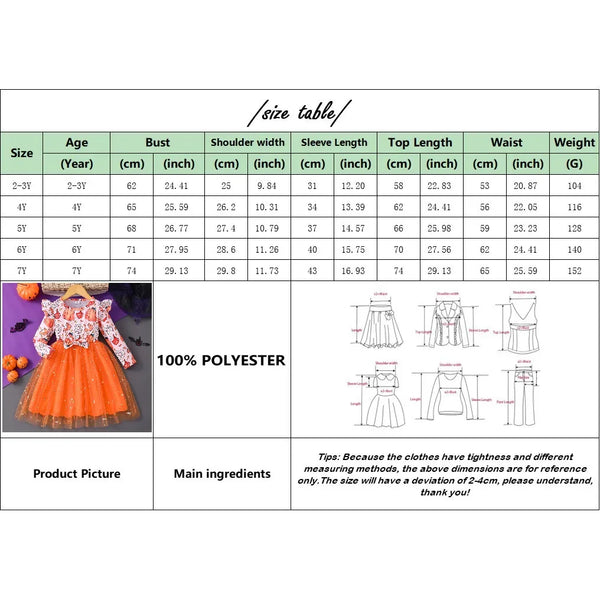 "Hello"ween Sparkly Twirl Dress for Girls