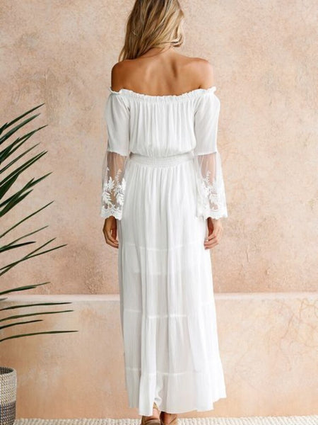 The Ruth Long Lace Maxi Dress for Tween Girls