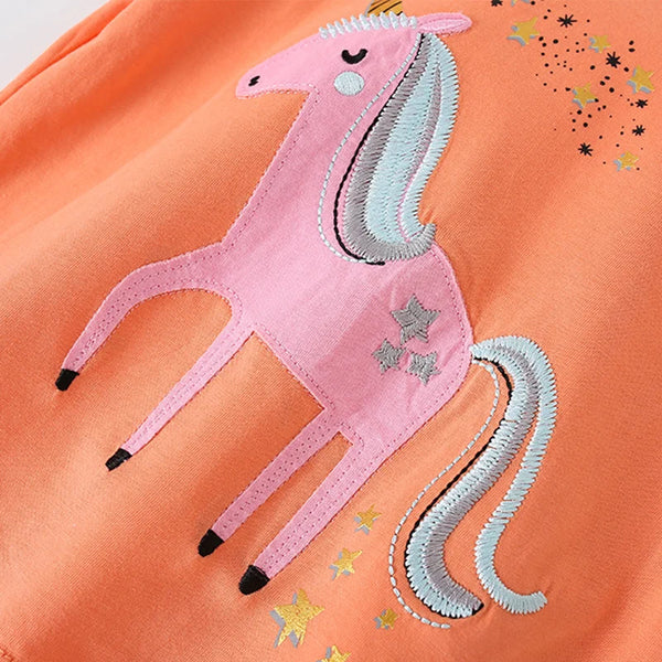 The Summer Unicorn Mango Lounge & PJ Set for Little Girls