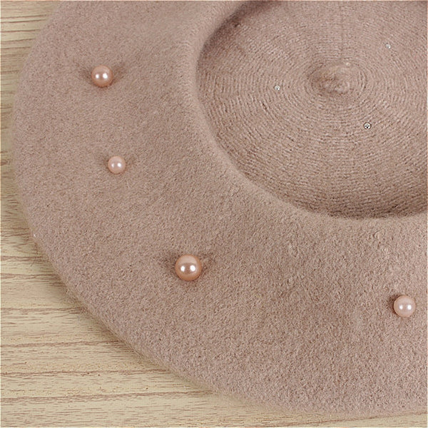 Pearl Beret for Little Girls