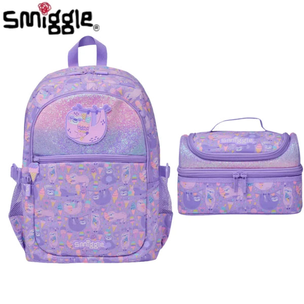 Smiggle® Slothing Around Sparkly Large Capacity Backpack & Accessories