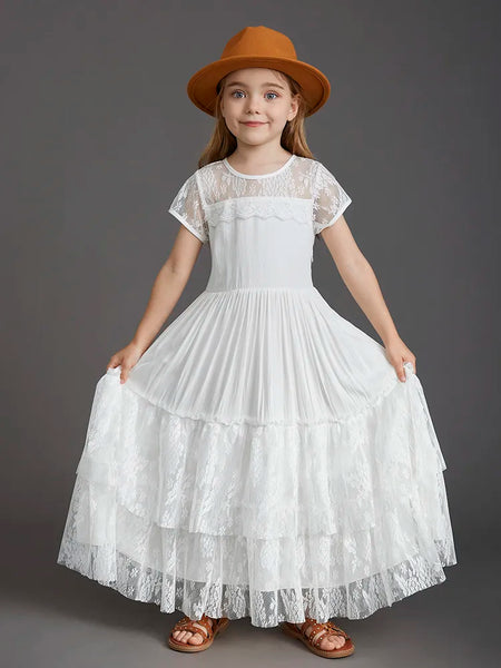 The Margreta Lace Maxi Dress