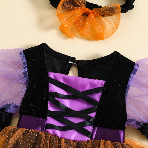 Sparkly Witch Costume for Baby Girls