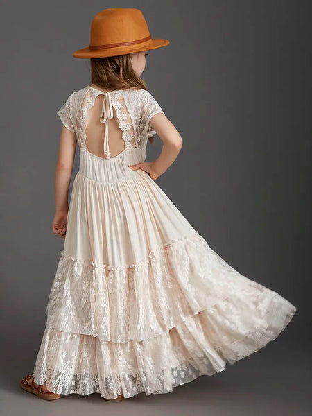 The Margreta Lace Maxi Dress