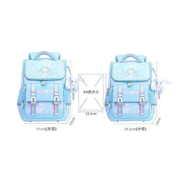 Over the Rainbow Cinnamoroll™ Extra Large Capacity Backpack with Bonus Cinnamoroll™ Stuffy