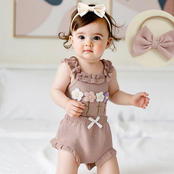 All in Bloom Outfit for Baby Girl
