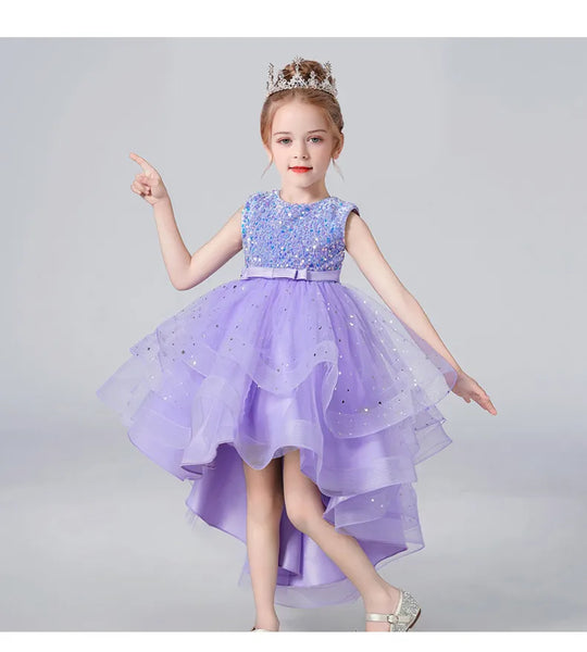 The Shaylene High Low Sparkle Dress