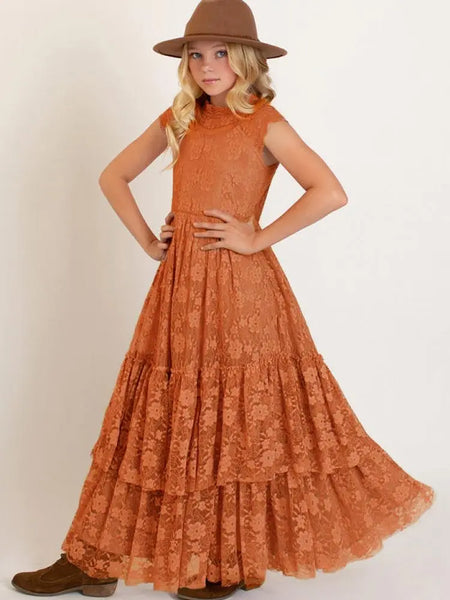 The Maggie Lace Sleeveless Maxi Dress