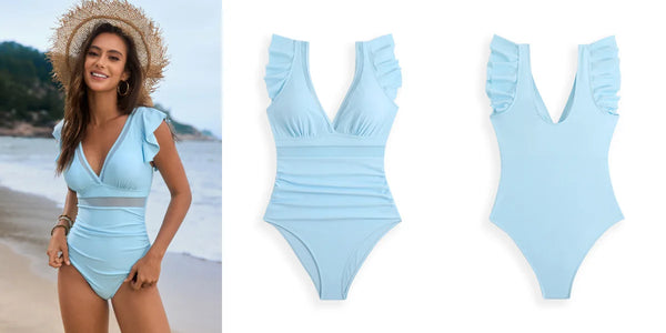 Devin Flutter Sleeve One Piece for Women & Teens