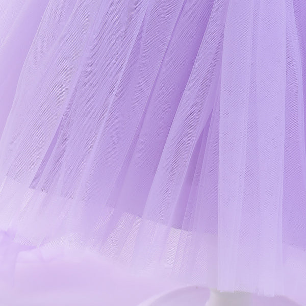 Dakota High Low Formal Ball Gown for Girls with Detachable Train
